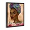 Stupell Industries Exhilarating Beauty Female Portrait Floating Frame By Marcus Prime